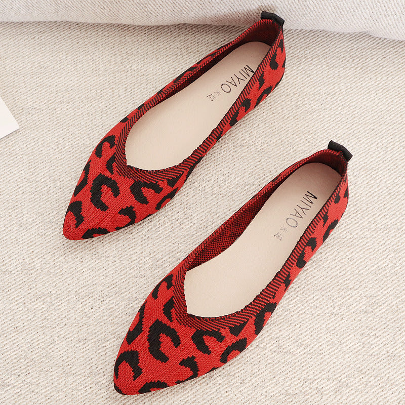 Women's Doudou Pointed-Toe Flat Shoes