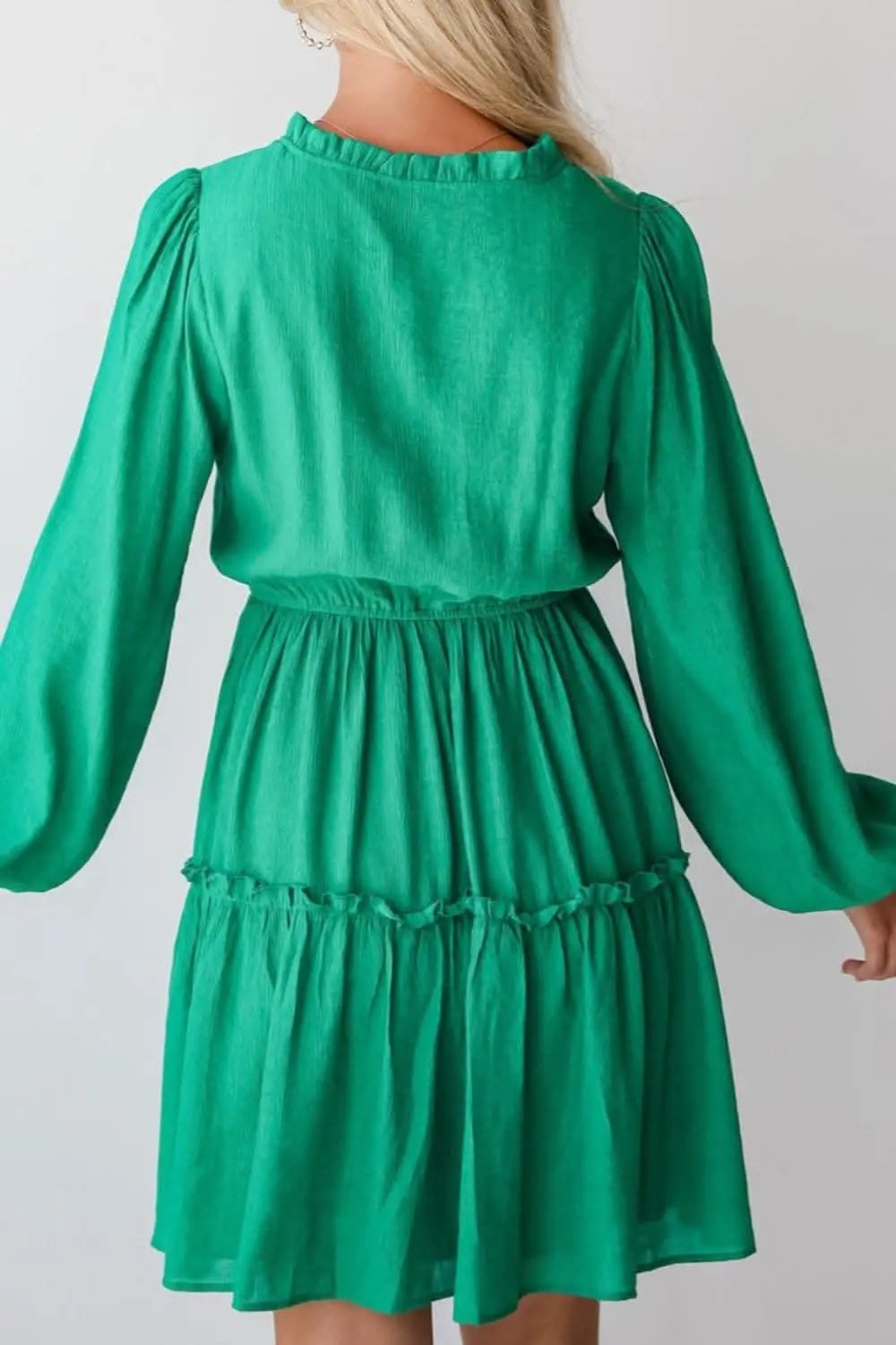 Dresses Trendsi Frill V-Neck Mini Dress - Chic Style for Effortles