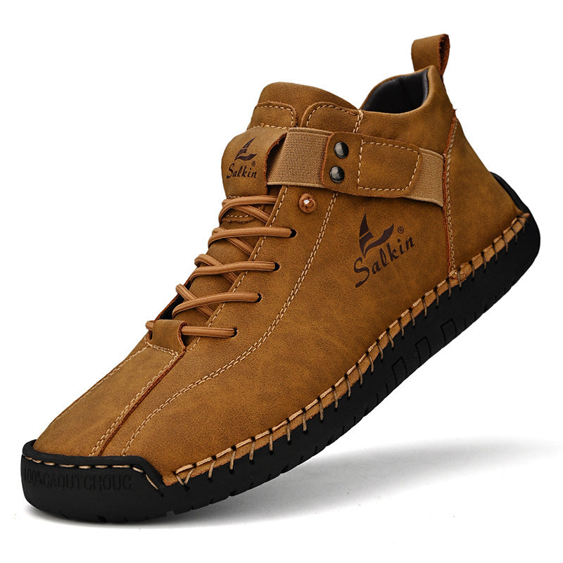 Men's Plus Size Handmade Low-top Flats