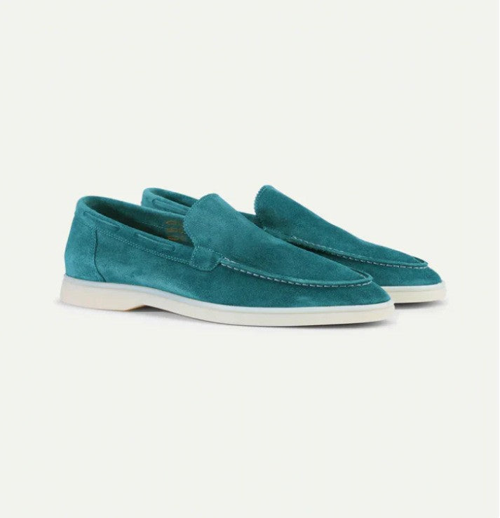 Men's Matte Suede Slip-On Loafers