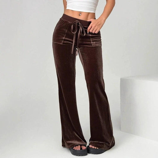 Pantalones Acampanados de Mujer de Uso Diario que Estilizan la Figura