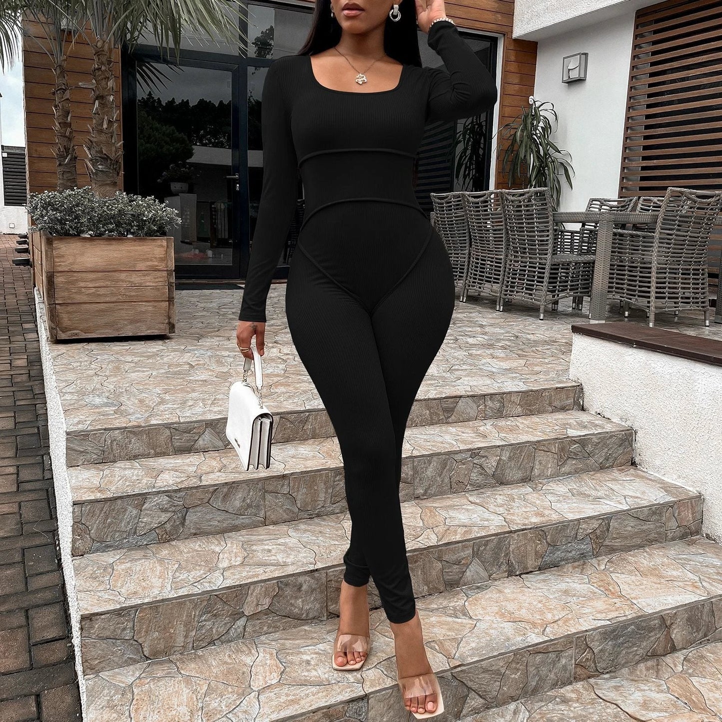Women's Fashion Slim Slim Jumpsuit