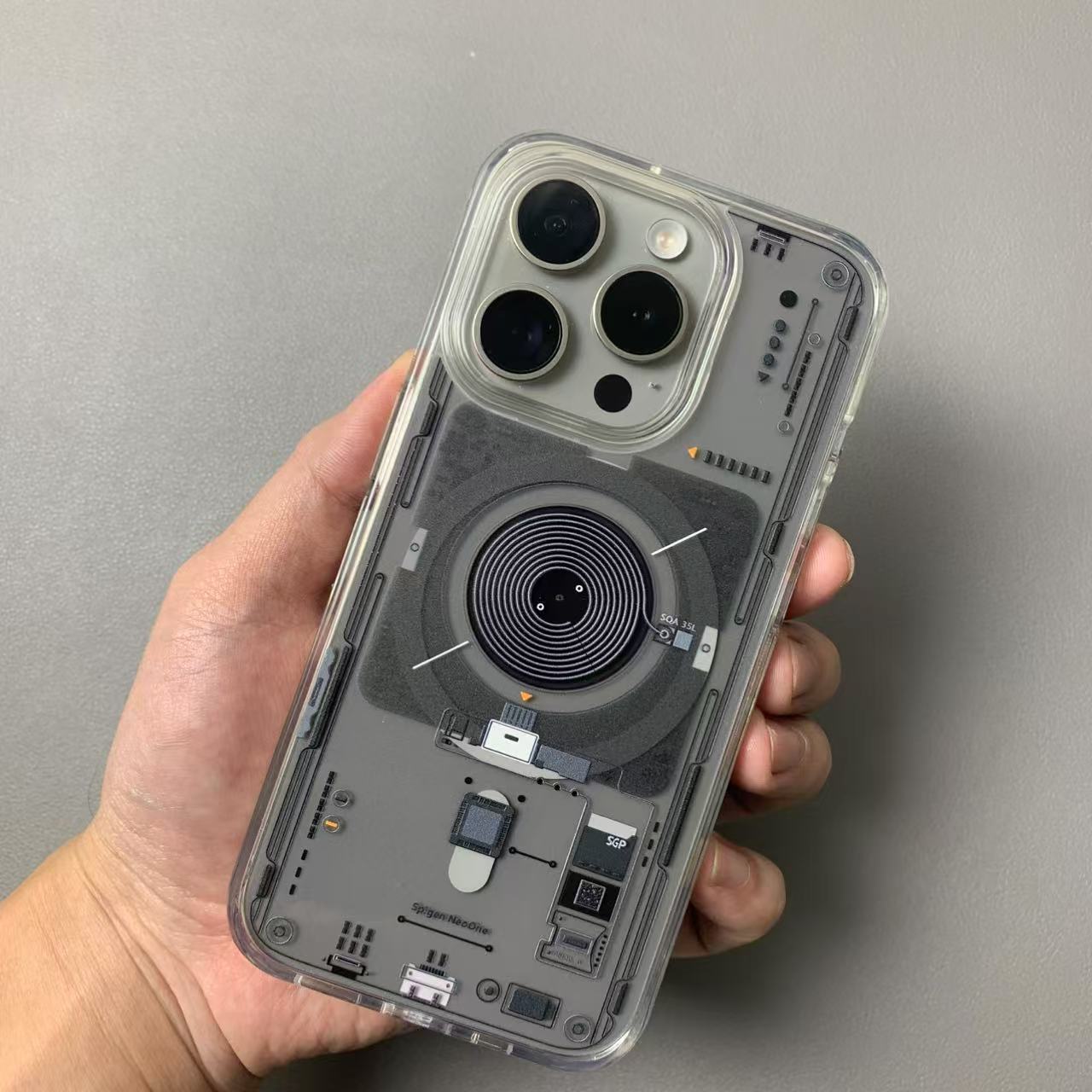 Suitable For The 16 Pro Max Phone Case Circuit Board Technology