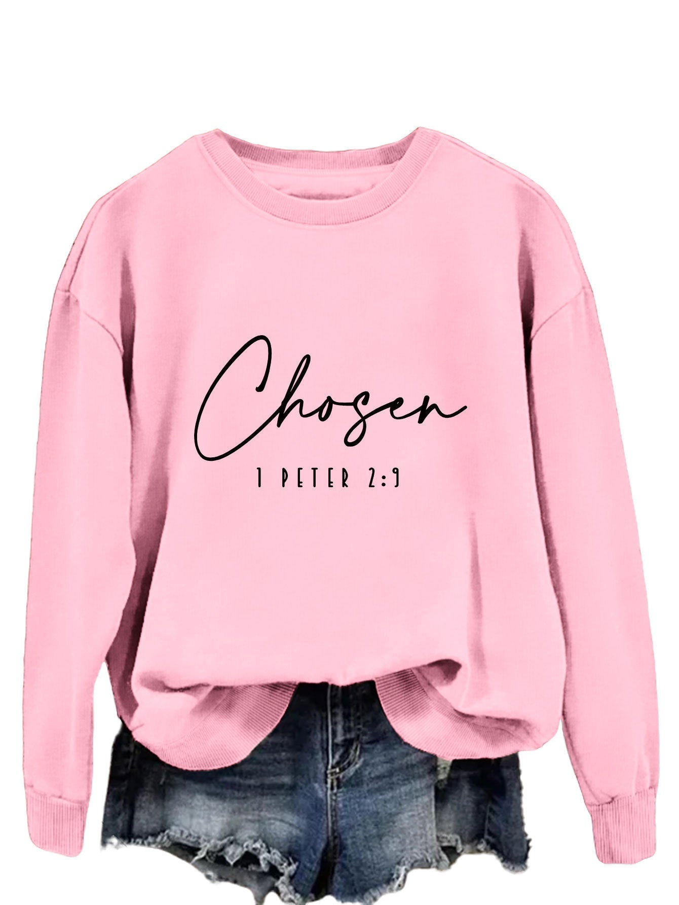 Fashion Trendy Sweater Plus Size Women's Clothing See size chart under “more details”
