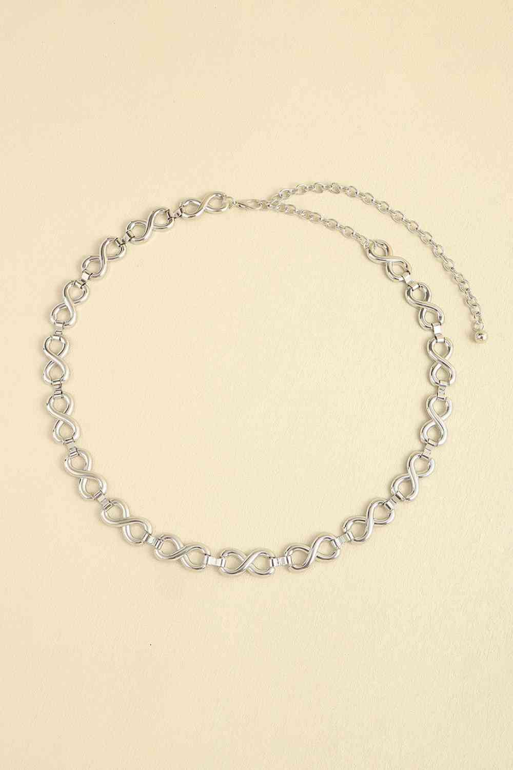 Cinturón de aleación Elegance con broche de langosta – Diseño elegante y duradero