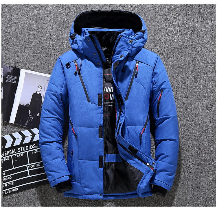 Plus Size Men's Youth Winter Clothing Coat Trendy