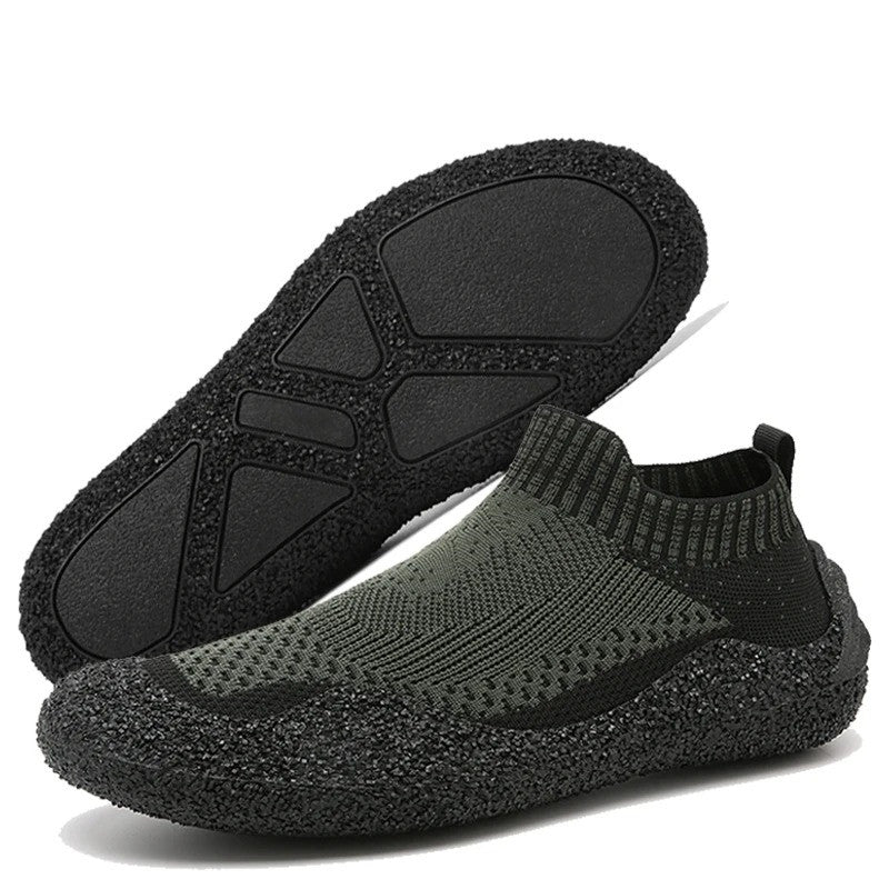 Unisex Outdoor Knit Slip-On Shoes