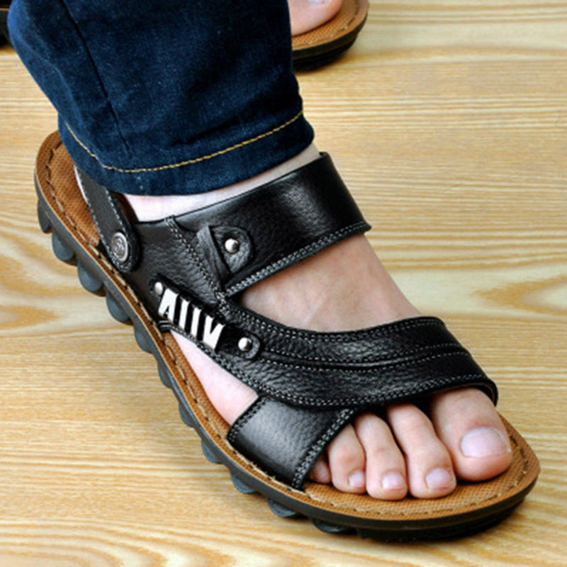 Men's First Layer Cowhide Sandals
