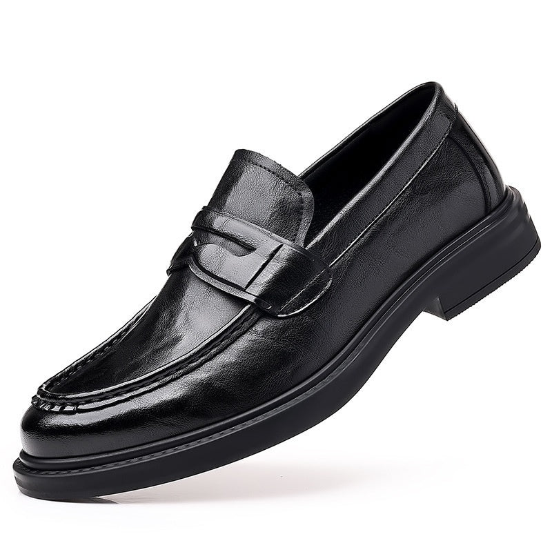 Men's Breathable Casual Leather Shoes