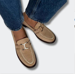 Women's Round-Toe British Style Flats