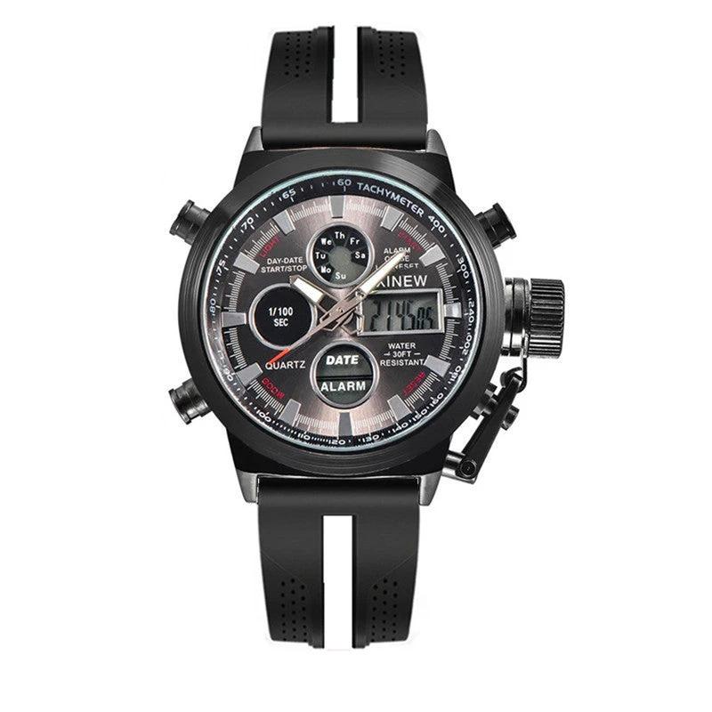 Men's Fashion Belt Multi-functional Watch