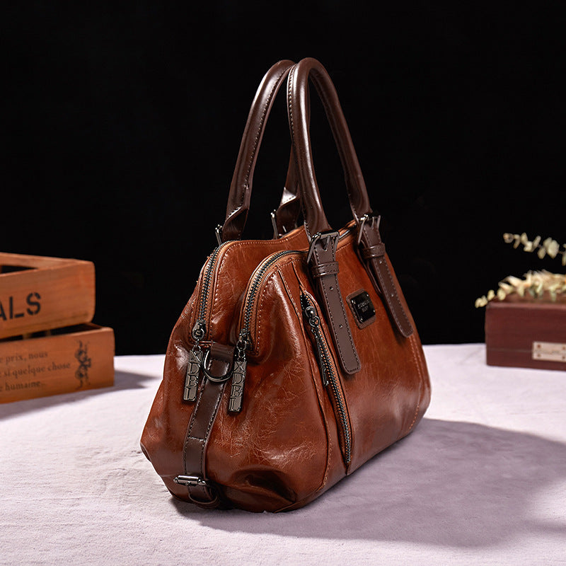 Women's Genuine Leather Crossbody Bag