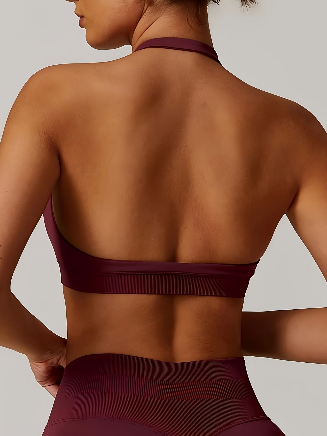 Sujetadores de yoga sin costuras y transpirables para mujer, paquete de 3