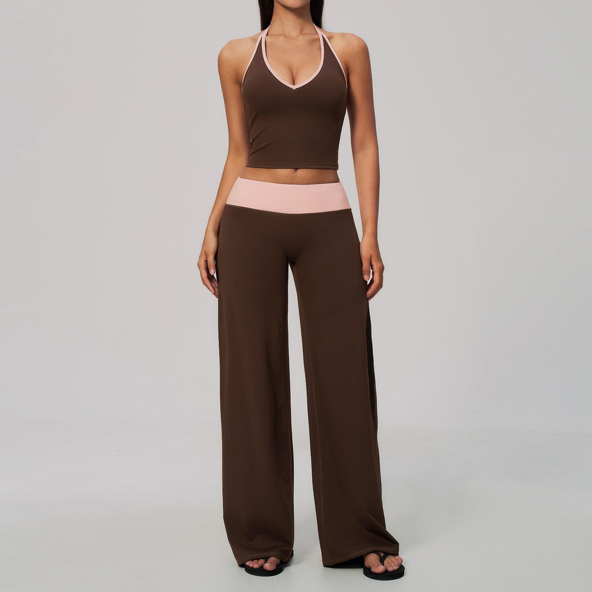 Quick-drying Fitness New Brushed Yoga Suit Set