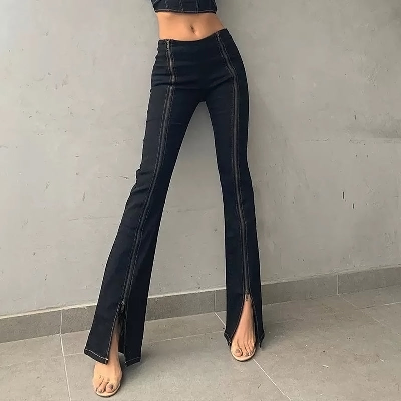 Tops cortos halter rizados con aberturas para mujer. Consulta la tabla de tallas en "más detalles".