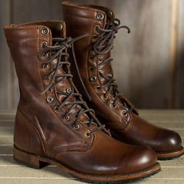 Knight Lace-Up Boots