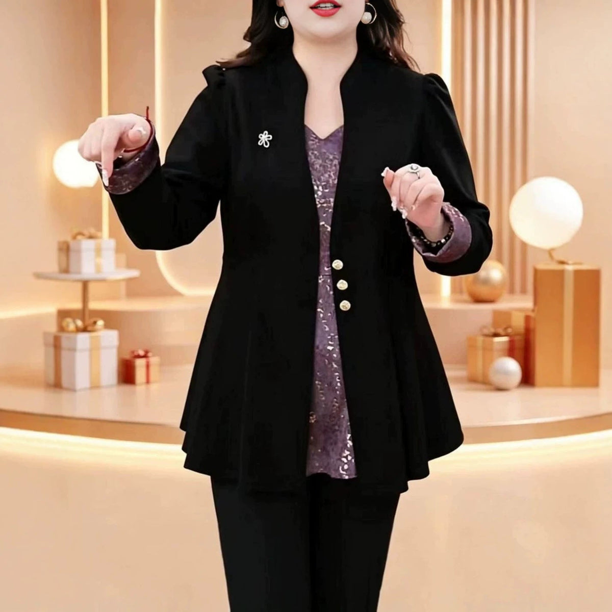 Elegant Figure-flattering And Stylish Top
