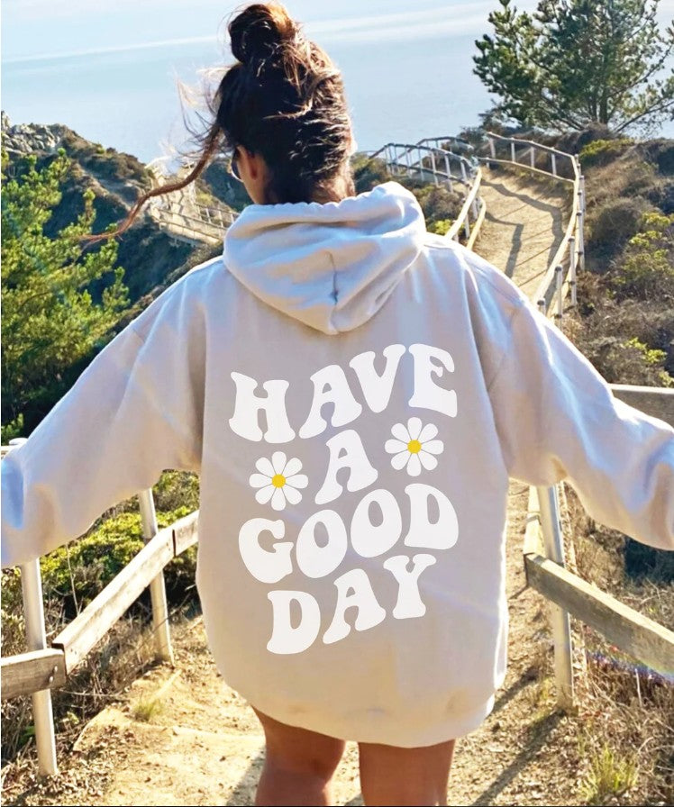 Sudadera con capucha de primavera y otoño para hombre y mujer, estampado de flores, informal. Ver tabla de tallas en «más detalles».