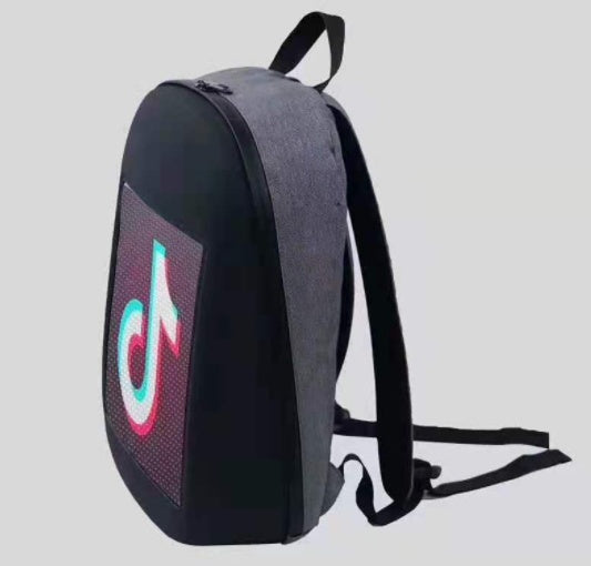 Display LED Music LCD Backpack