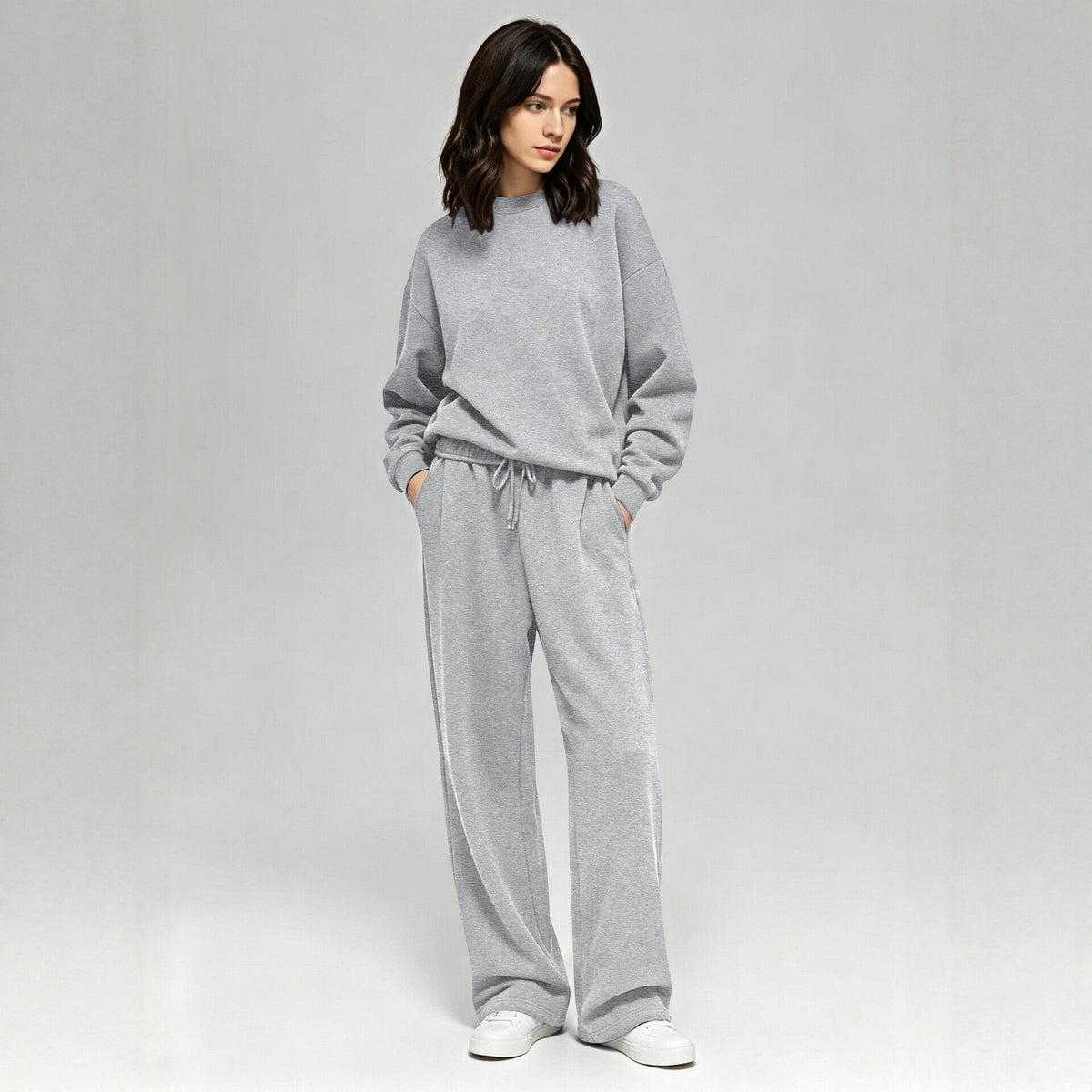 Women's New Sporty Sweatshirt Set