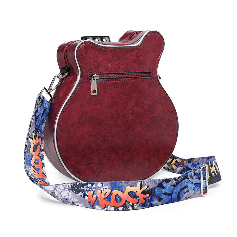 Women's Personalized Guitar Messenger Bag