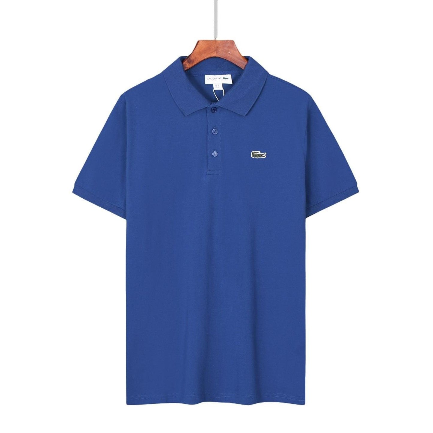Lacoste Blue T-Shirt with Collar