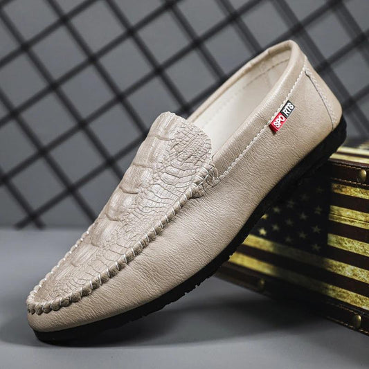 Men's Slip-on Casual Pattern Shoes