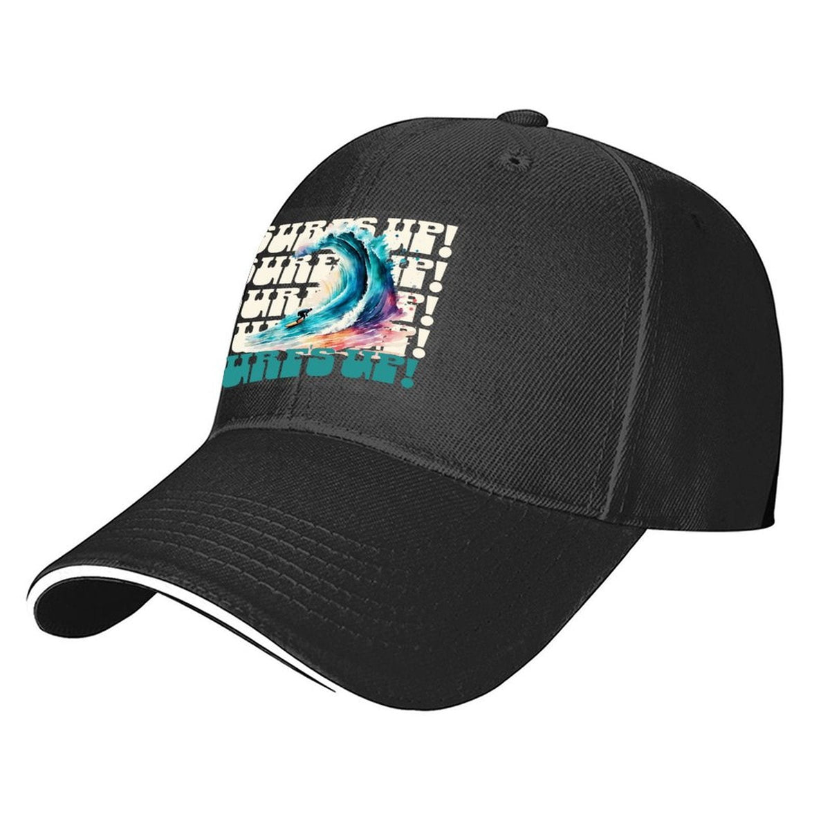 Surf's Up Sandwich Visor Baseball Cap for Men & Women