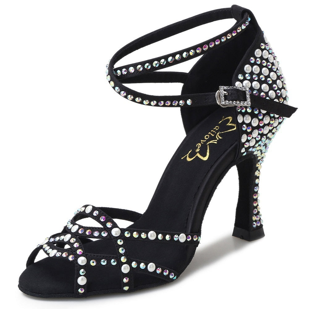 Women's Latin Dance High-Heel Adult Dance Shoes