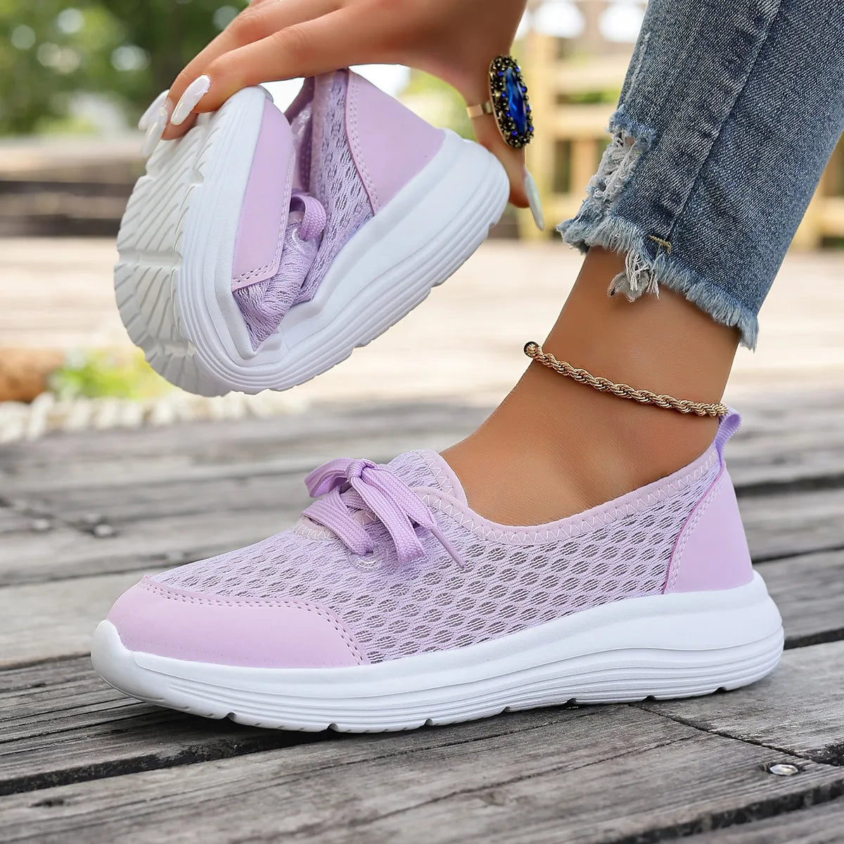 Breathable Mesh Sneakers