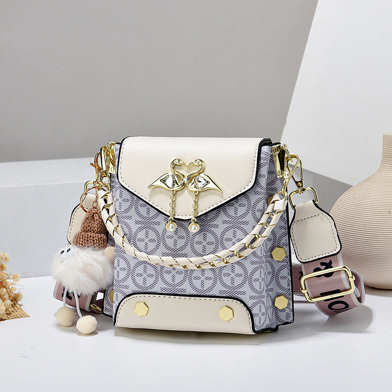 Fashionable Crossbody Flip Cover Bag See size chart under “more details”