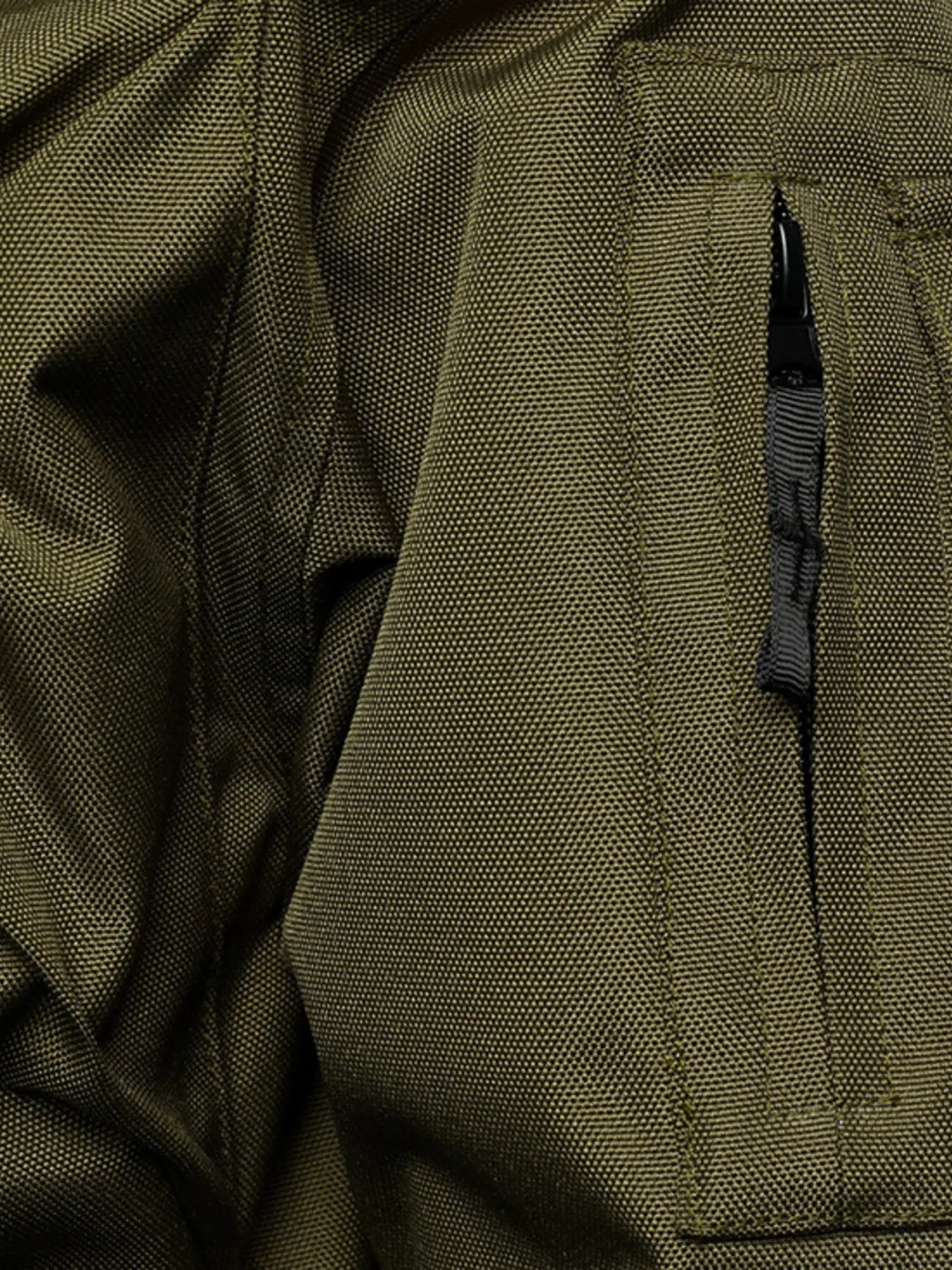 Chaqueta Impermeable Talla Grande de Hombre con Múltiples Hebillas Talla Grande
