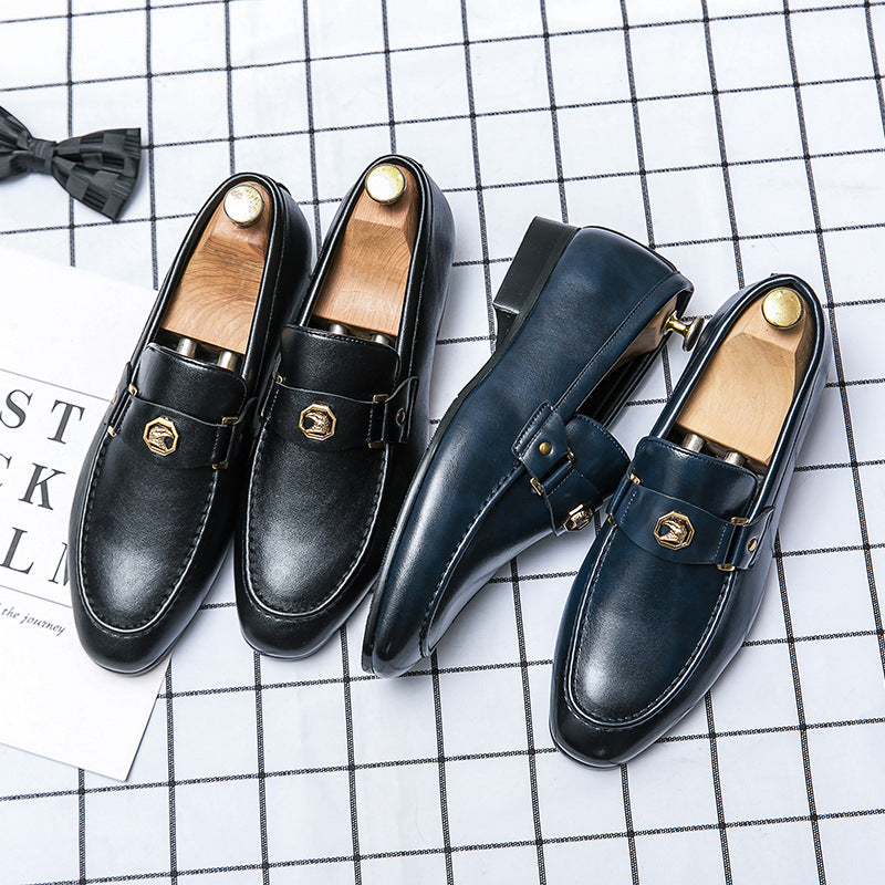 Men's British Style Polished Loafers