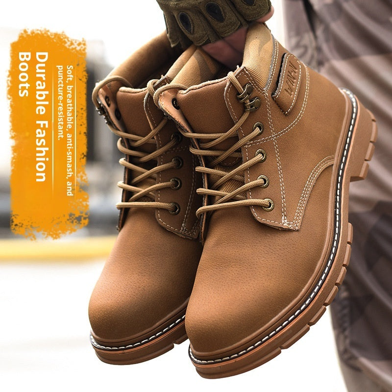 Men's Deodorant and Lightweight Work Shoes