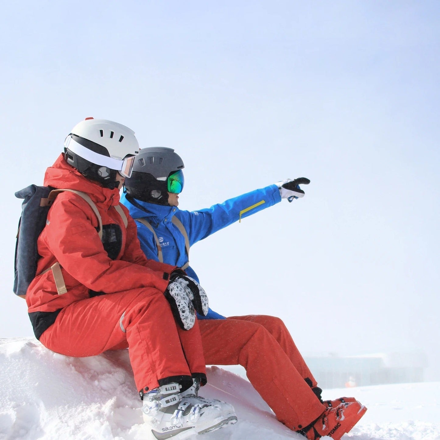 Equipo de protección de esquí inteligente, casco para deportes de invierno