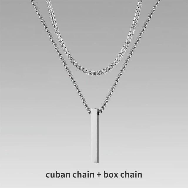 Men's Crystal Necklace