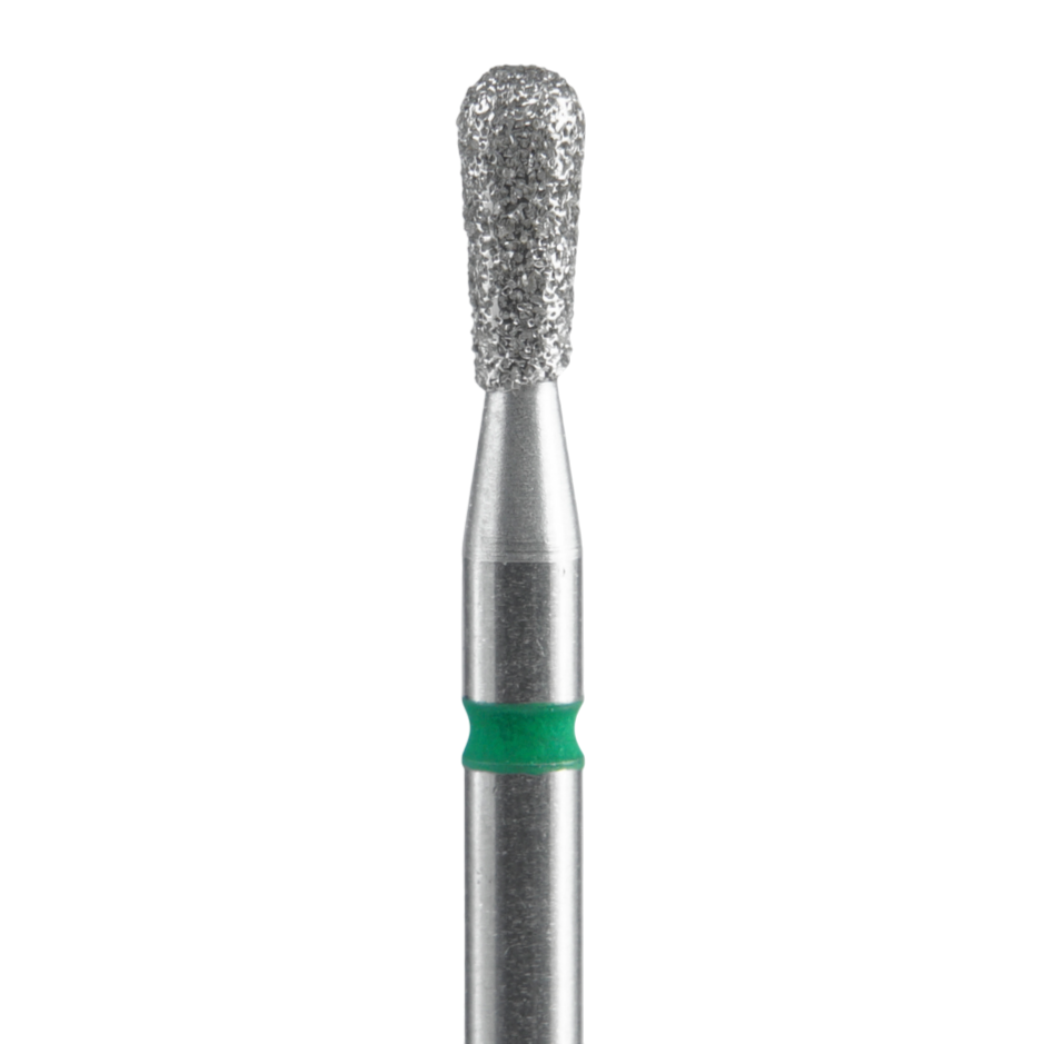 STALEKS - Diamond nail drill bit, "Match", green, EXPERT 2.3/5 mm (FA120G023/5)