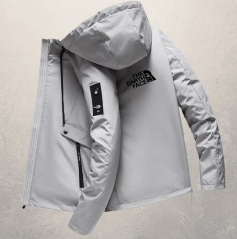 Men's Casual Loose Sports Hooded Jacket