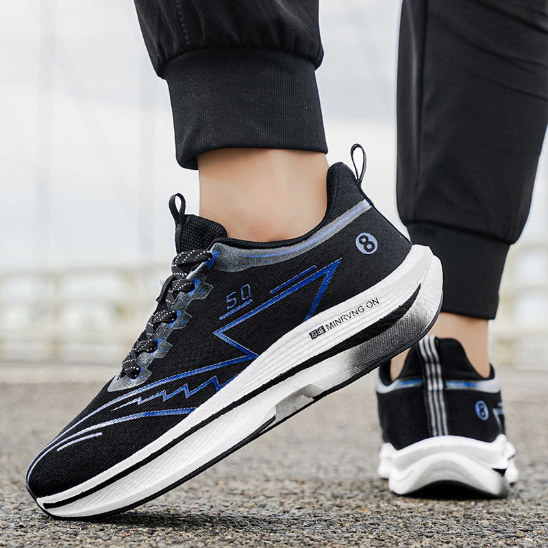 Youth And Children's Racing Sports Flying Electric 5c Running Shoes