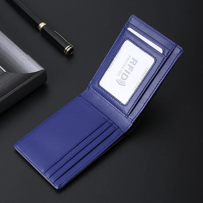 Multiple Card Slots RFID Anti-theft Credit Card Wallet For Men