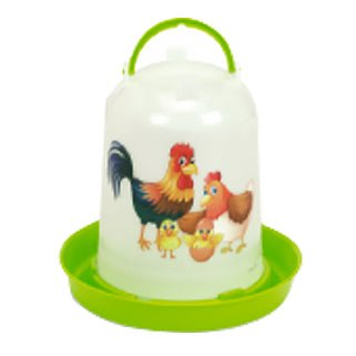 Bebedero ECO para gallinas, Happy Range – Bebedero ecológico para aves de corral de 3 y 5 litros