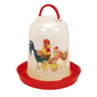 Bebedero ECO para gallinas, Happy Range – Bebedero ecológico para aves de corral de 3 y 5 litros