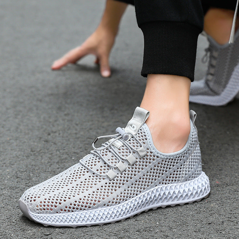 Hollow Sole Mesh Casual Sneakers