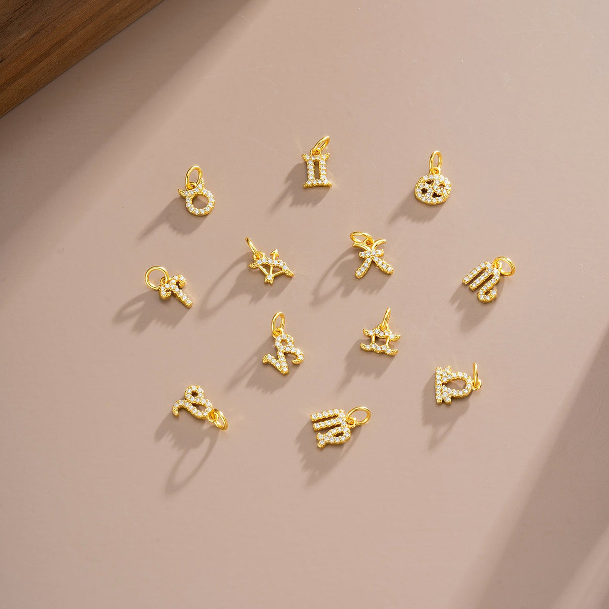 S925 Silver 12 Zodiac Sign Pendant