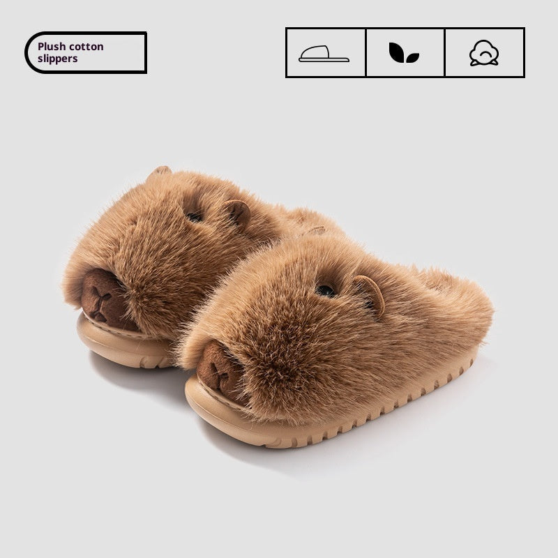 Women's Cartoon Plush Slippers