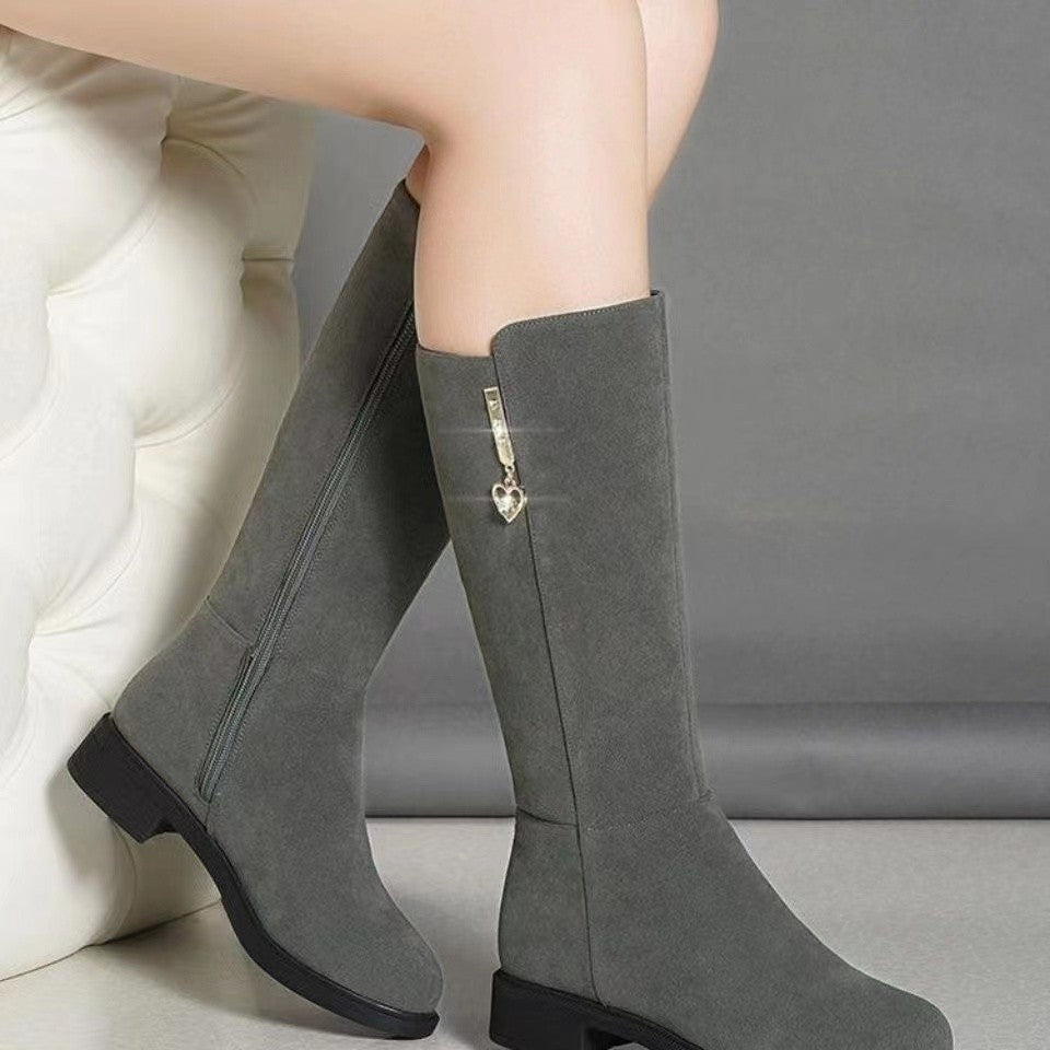 Women's Fleece Lined Mid-Calf Boots