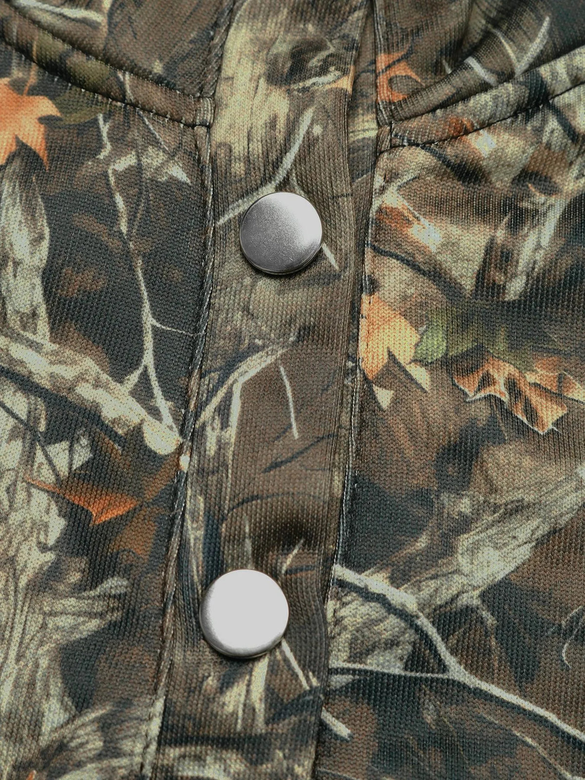 Printed Kangaroo Pocket Long Sleeve Sweatshirt