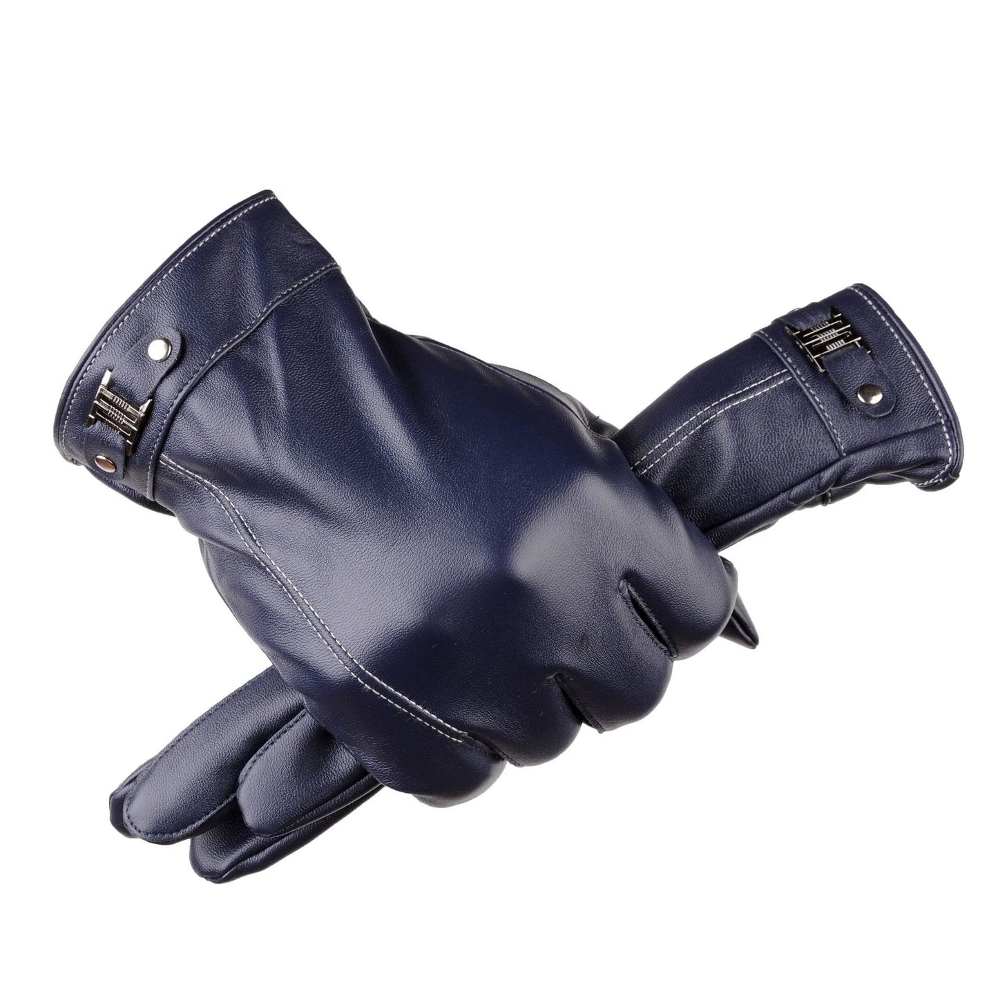 Men's Thick Fleece-lined Warm Touch Screen Gloves