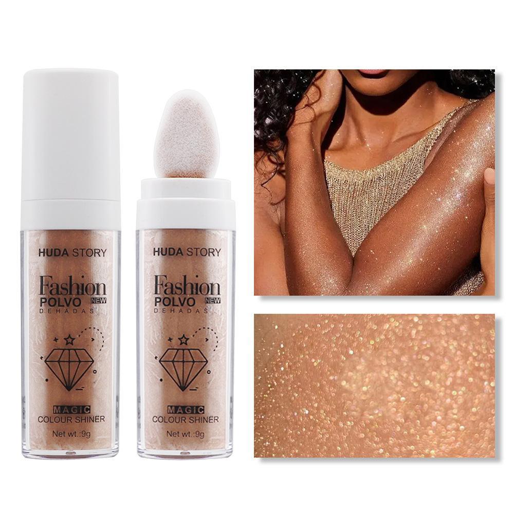 Body & Hair Pearlescent Glitter Powder Makeup