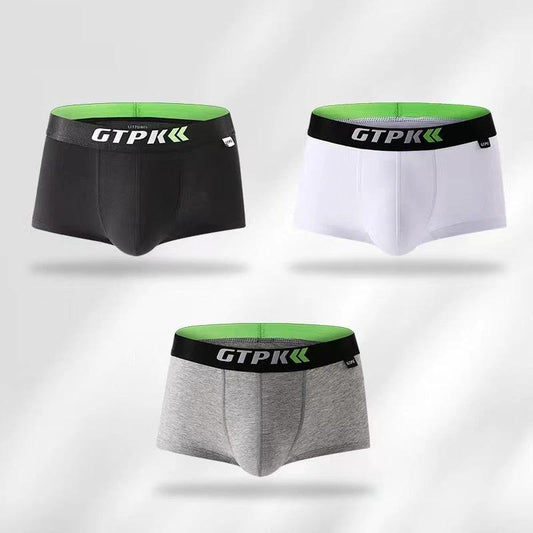 Ropa interior de algodón transpirable para hombre